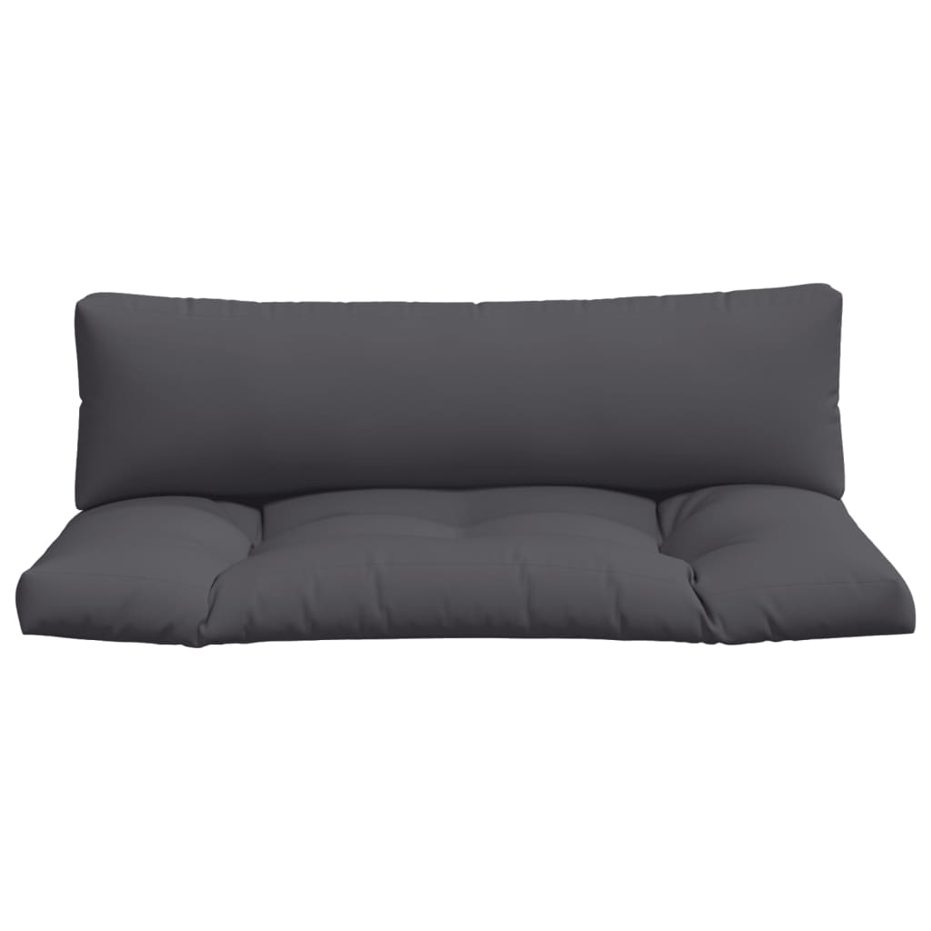 vidaXL Perne de paleți, 2 buc., antracit, material textil