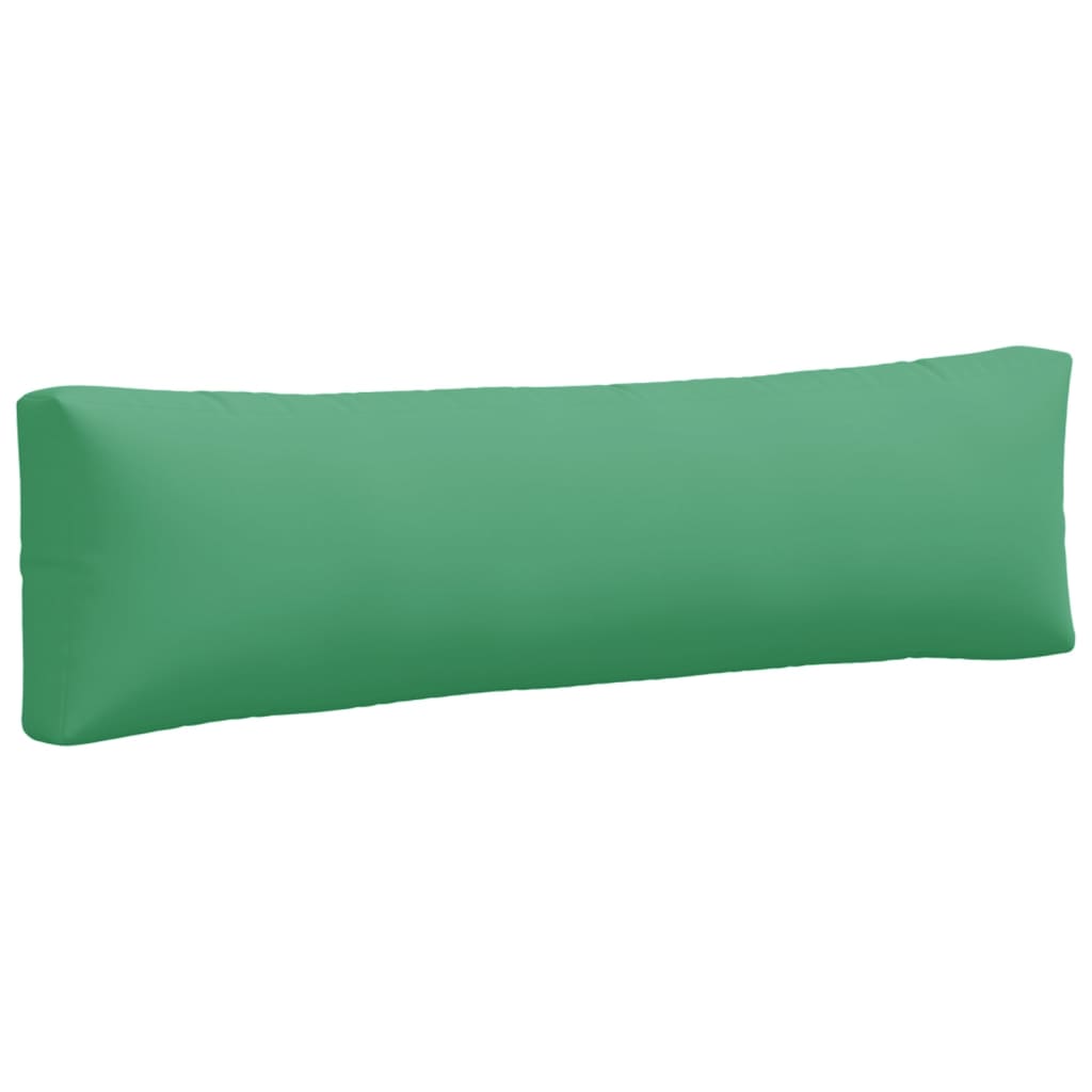 vidaXL Perne de paleți, 2 buc, verde, material textil