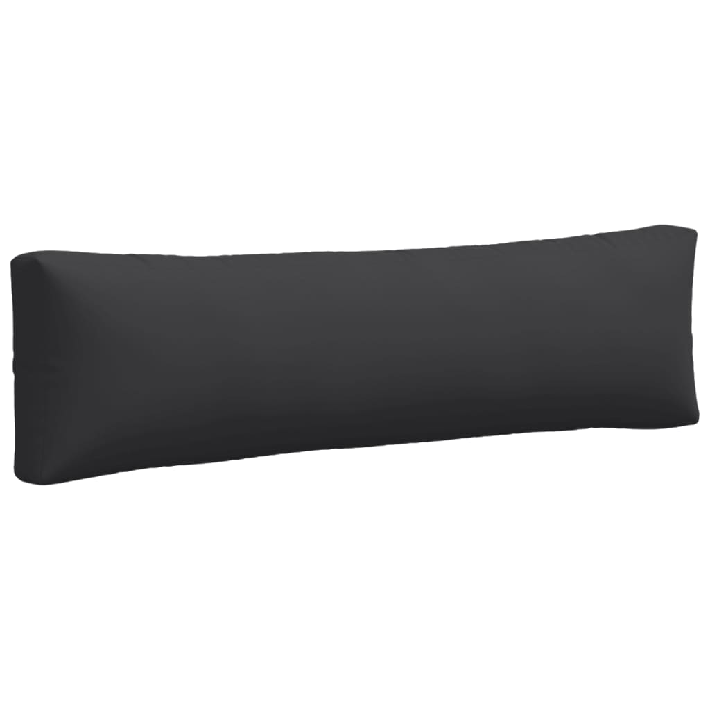 vidaXL Perne de paleți, 2 buc., negru, material textil