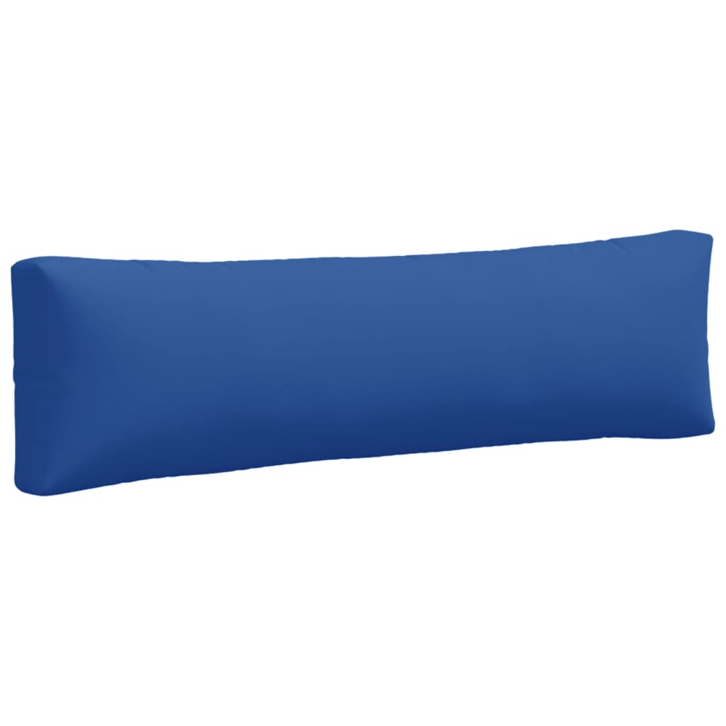 vidaXL Perne de paleți, 2 buc., albastru, material textil