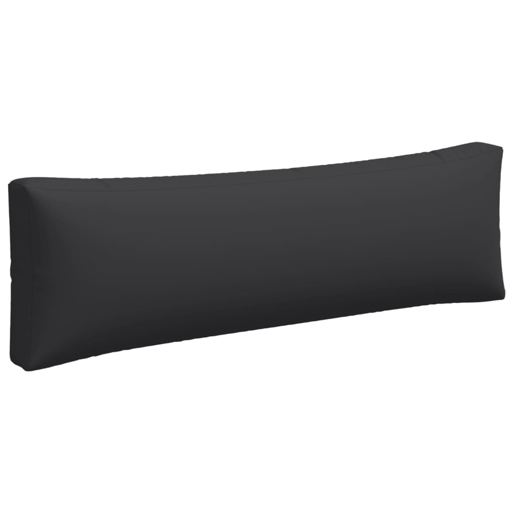 vidaXL Perne de paleți, 3 buc., negru, material textil