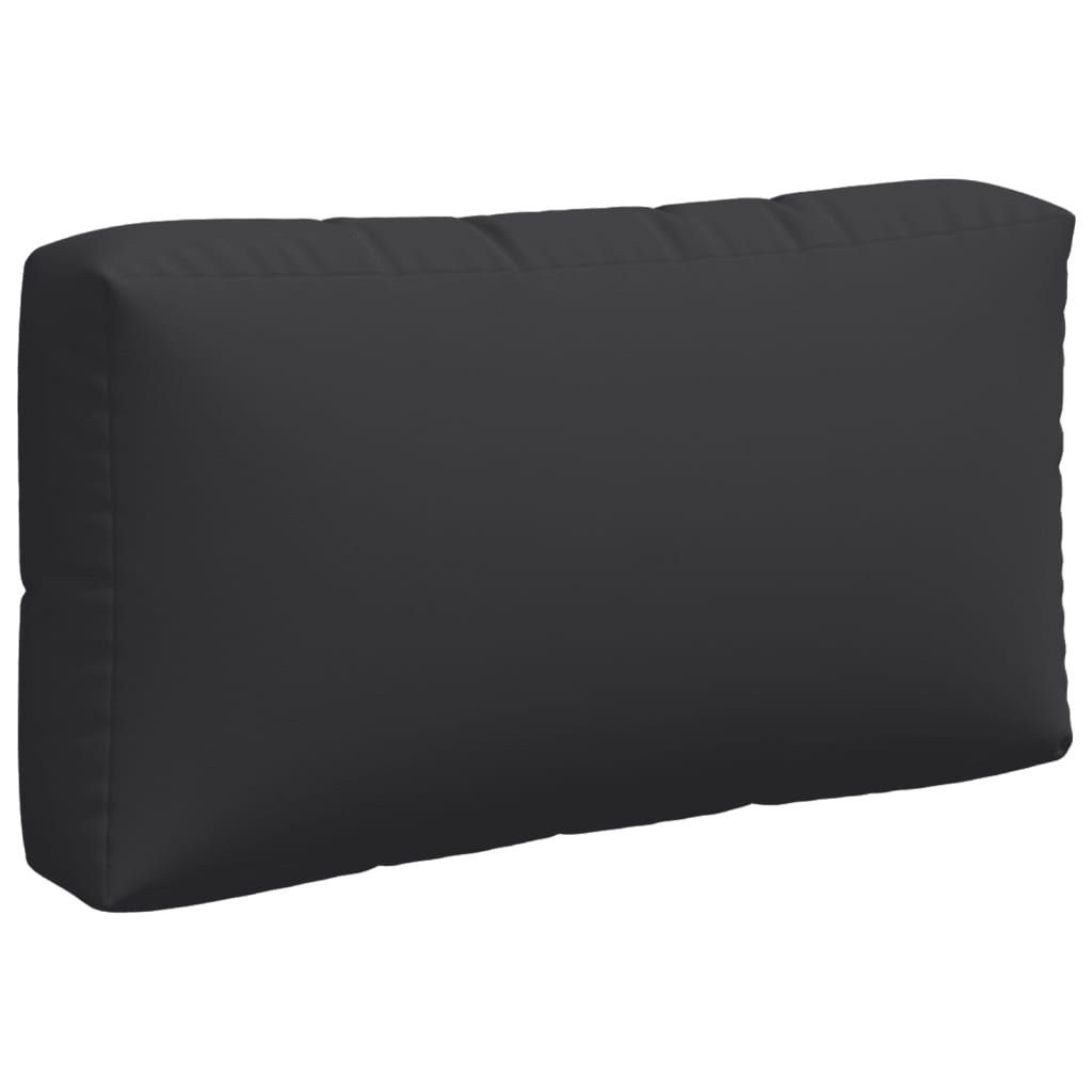vidaXL Perne de paleți, 3 buc., negru, material textil