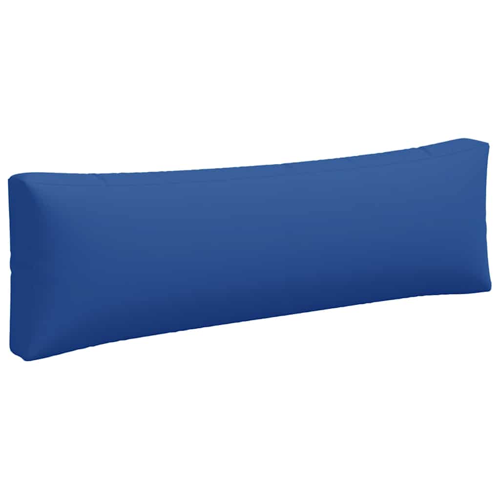 vidaXL Perne de paleți, 3 buc, albastru, material textil