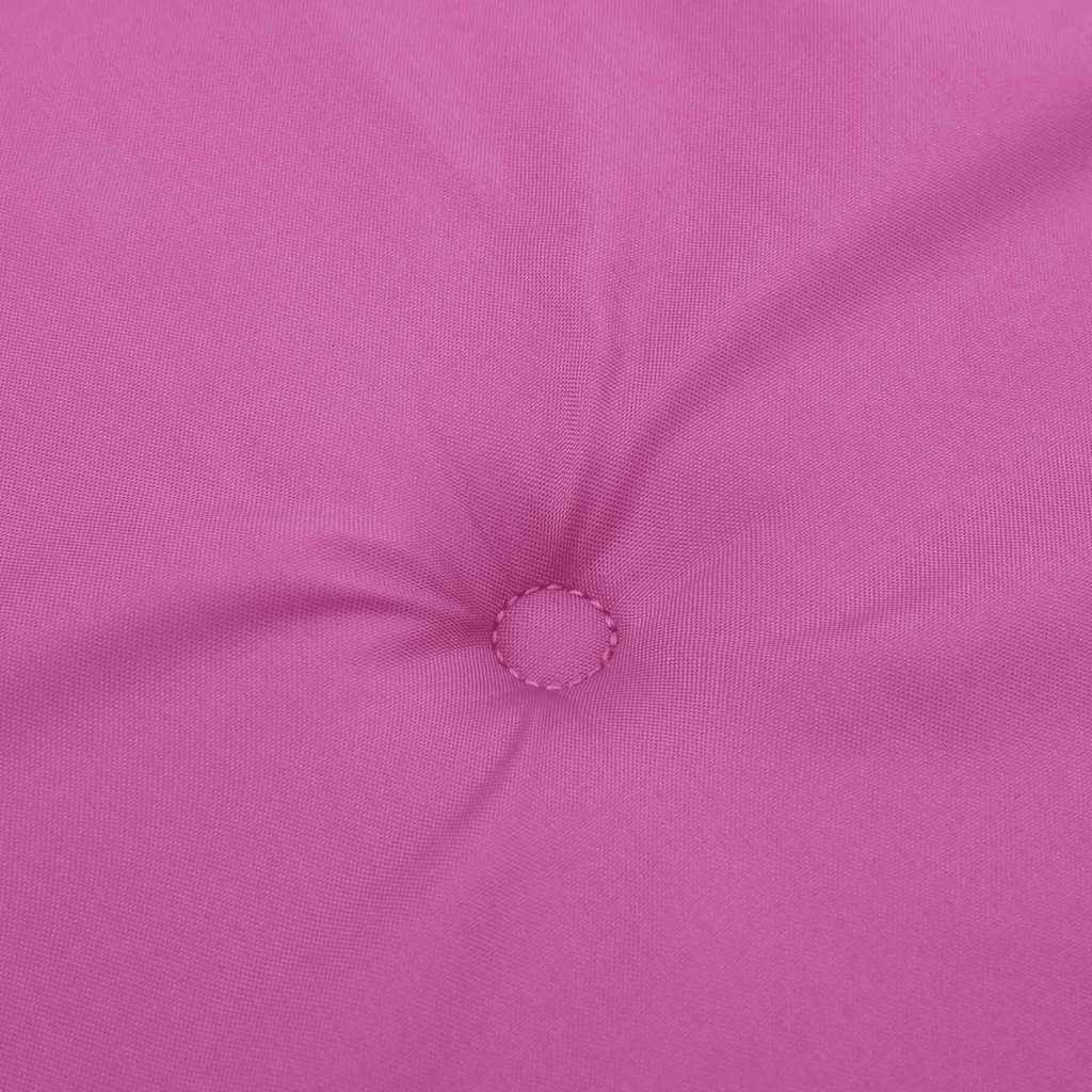 vidaXL Perne scaun grădină, roz, 4 buc., 50x50x4 cm, textil vidaXL Perne scaun grădină, roz, 4 buc., 50x50x4 cm, textil
