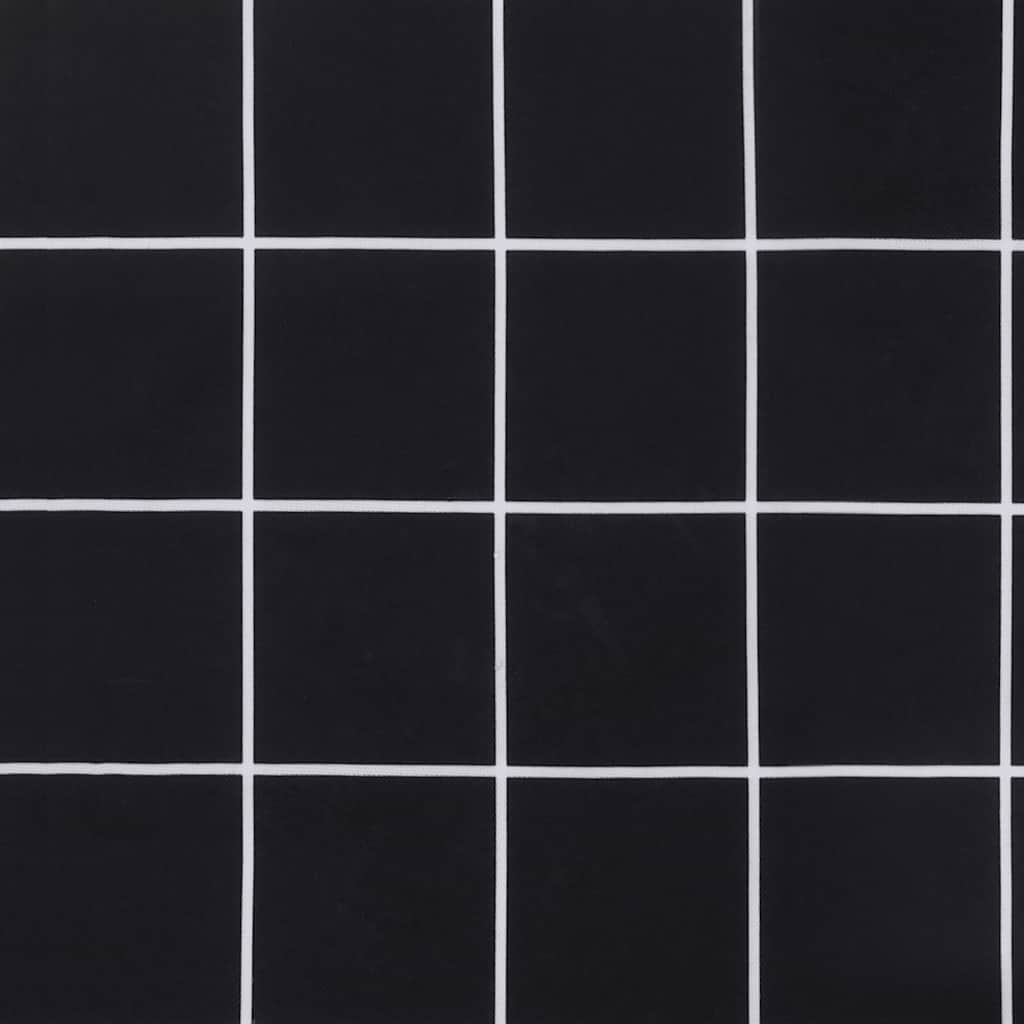 vidaXL Pernă bancă de grădină negru carouri 150x50x4 cm textil oxford vidaXL Pernă bancă de grădină negru carouri 150x50x4 cm textil oxford