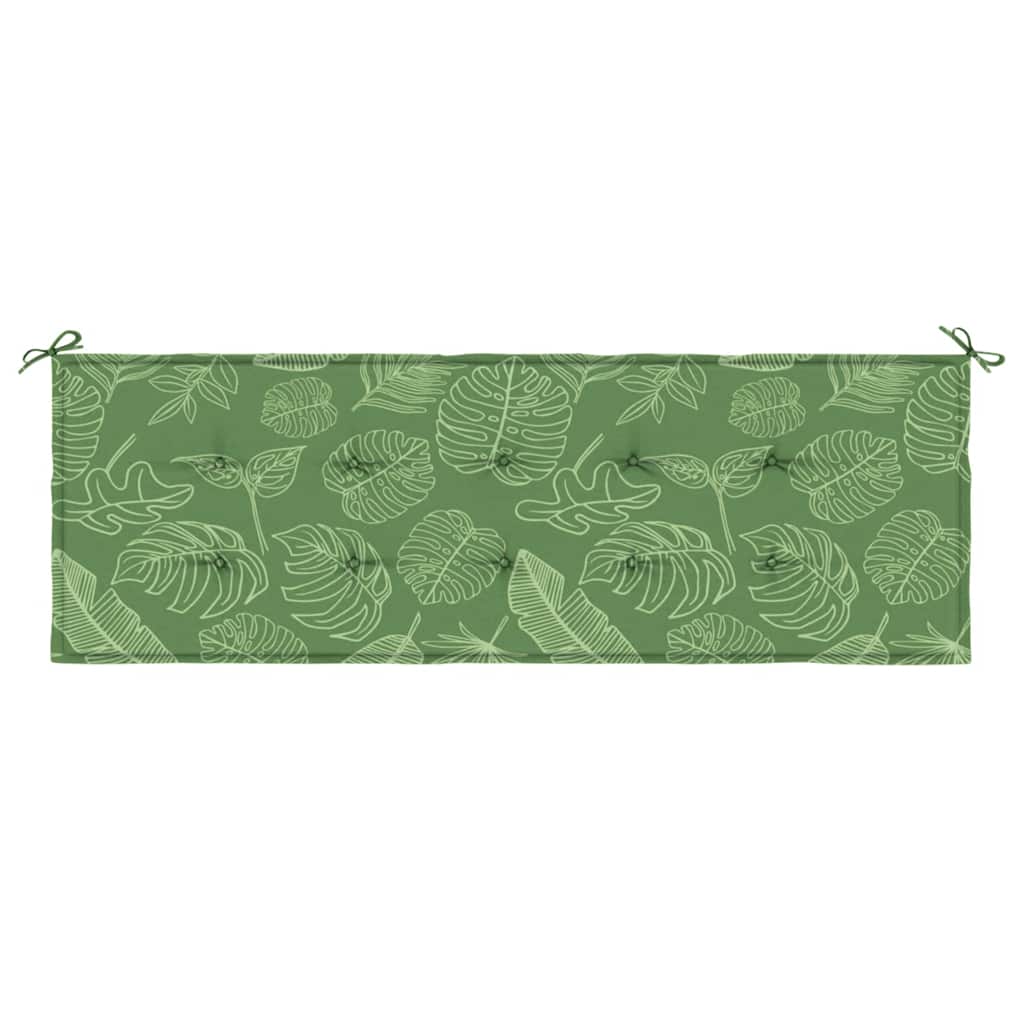 vidaXL Pernă bancă de grădină model frunze, 150x50x4 cm, textil oxford vidaXL Pernă bancă de grădină model frunze, 150x50x4 cm, textil oxford