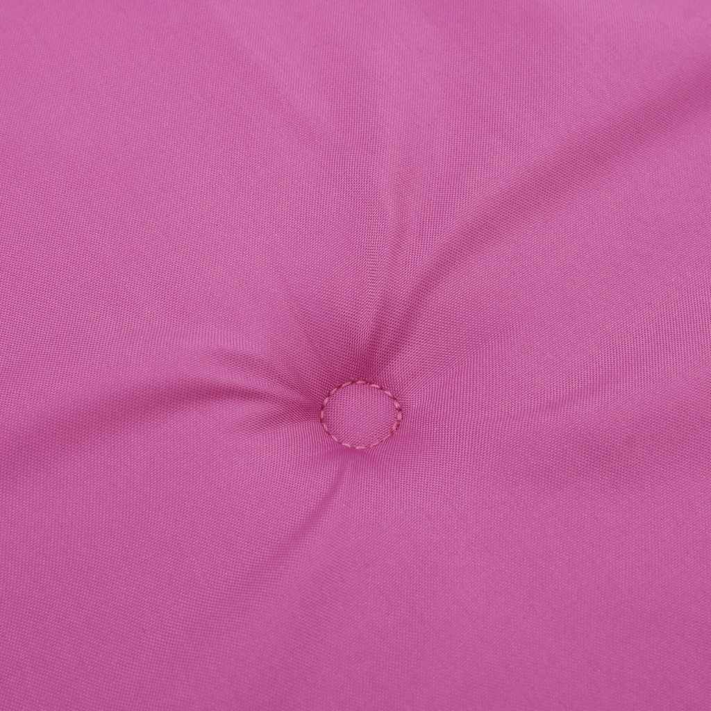 vidaXL Pernă pentru bancă de grădină, roz, 200x50x4 cm, textil