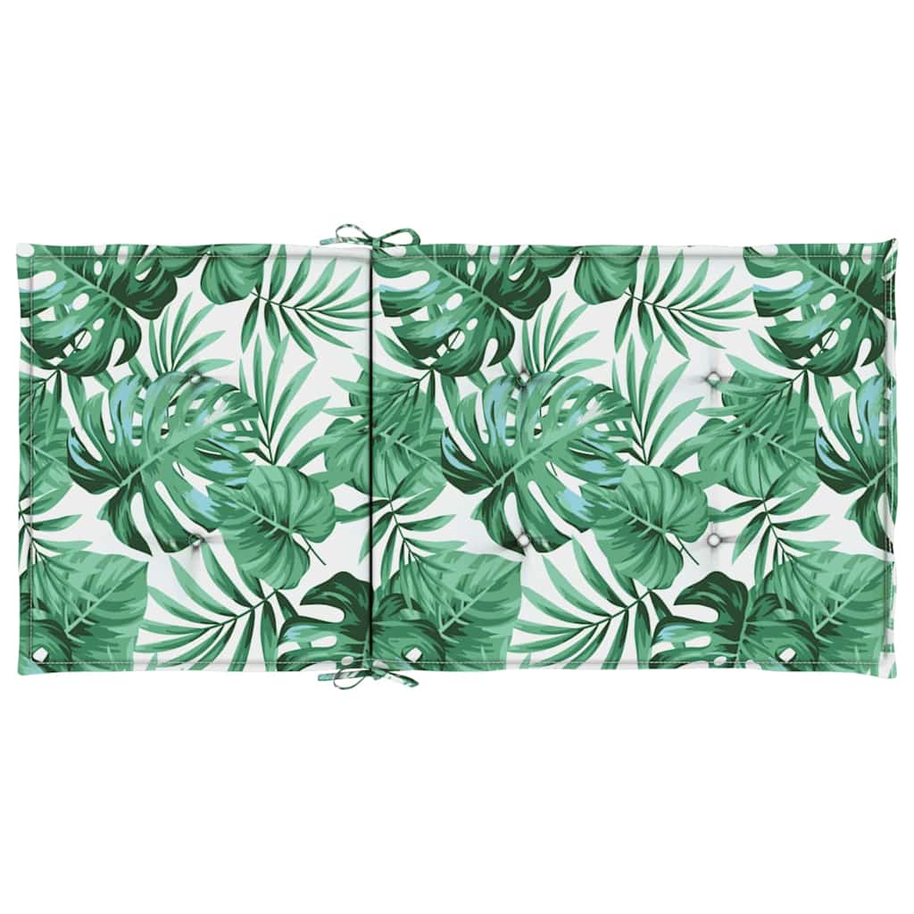 vidaXL Perne pentru scaune Altele 6 pcs model frunze 100 x 50 x 3 cm