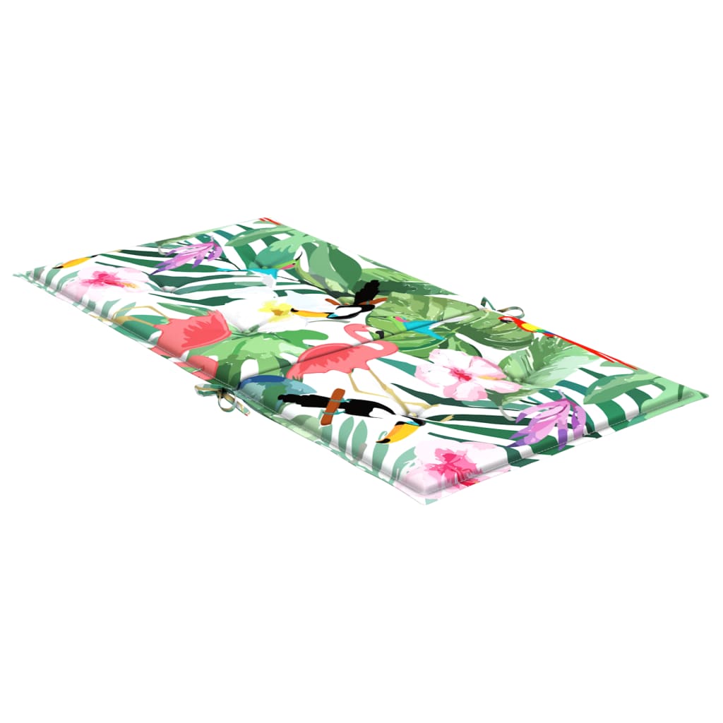 vidaXL Perne pentru scaune cu spătar jos, 4 buc, multicolor, textil