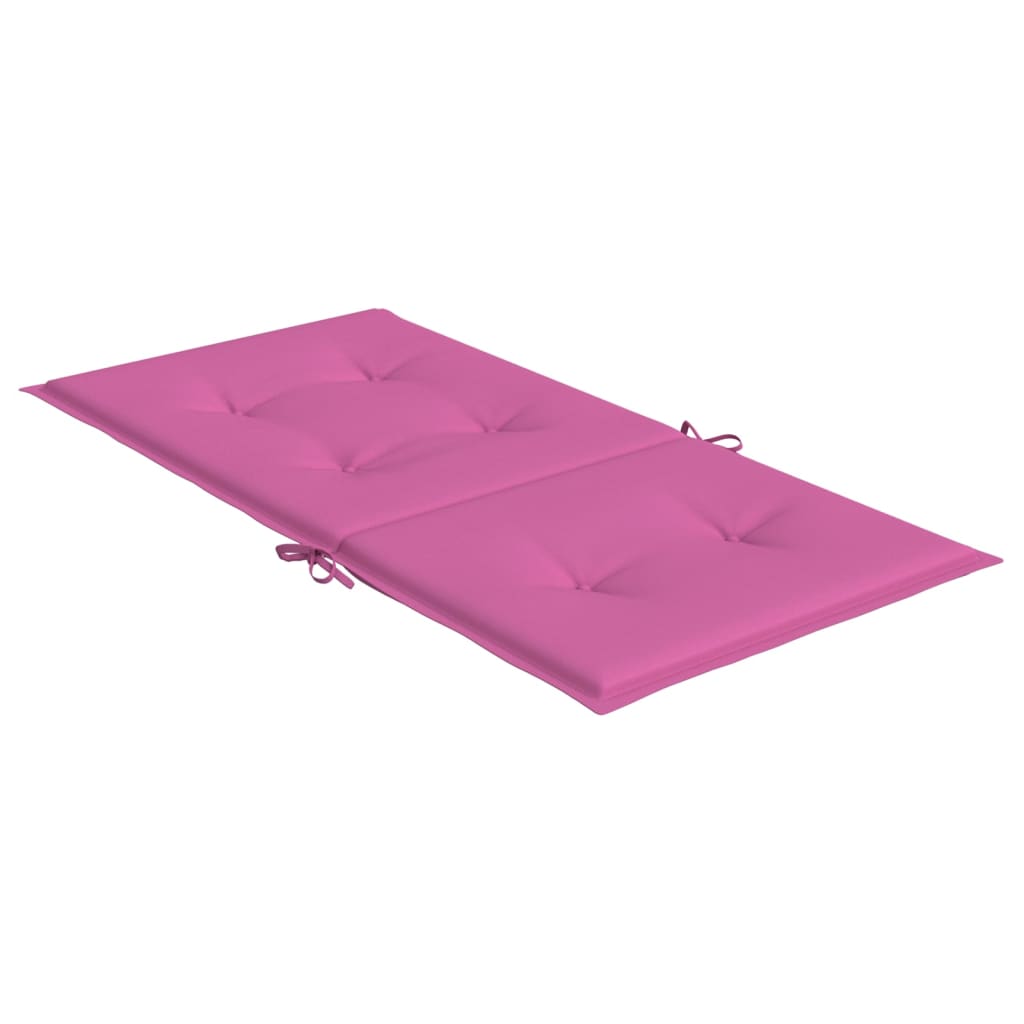vidaXL Perne pentru scaune cu spătar mic, 4 buc., roz, textil vidaXL Perne pentru scaune cu spătar mic, 4 buc., roz, textil