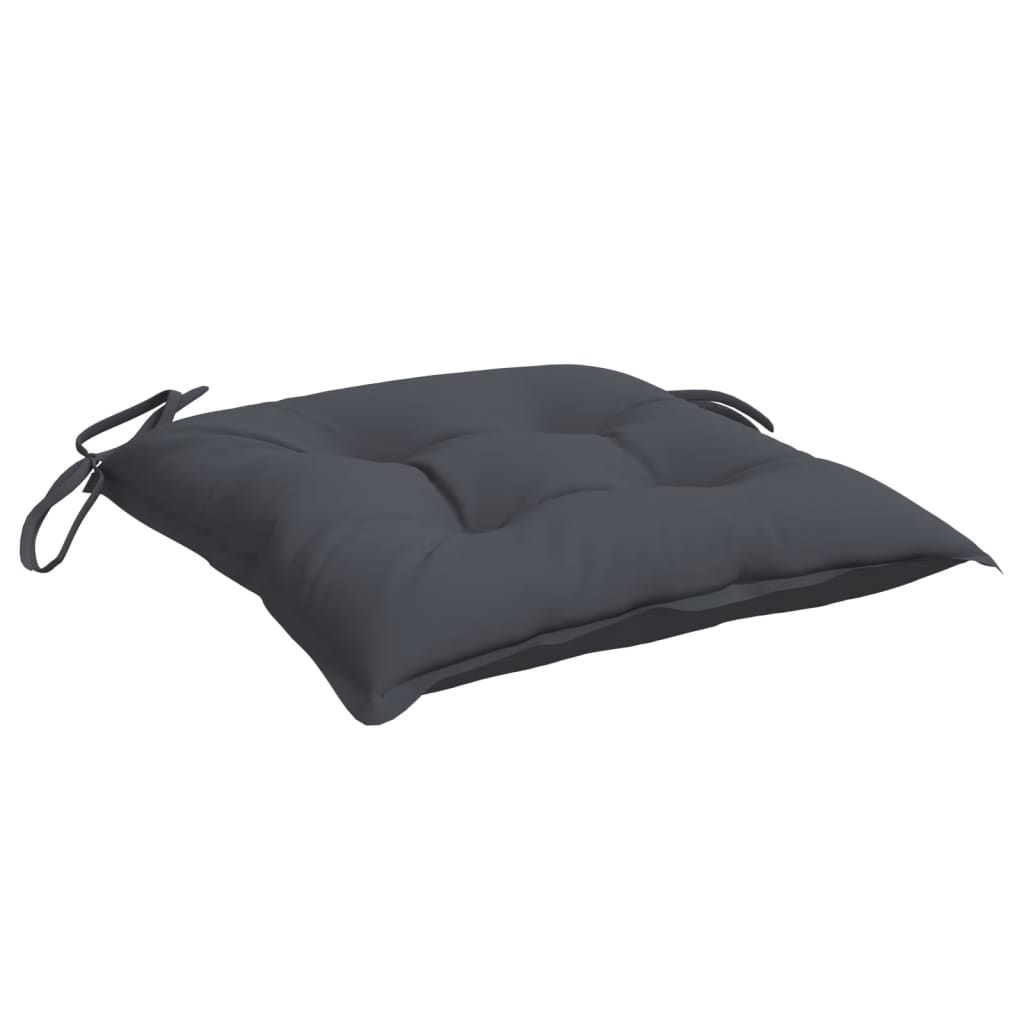 vidaXL Perne de scaun, 4 buc., antracit, 40x40x7 cm, textil oxford vidaXL Perne de scaun, 4 buc., antracit, 40x40x7 cm, textil oxford