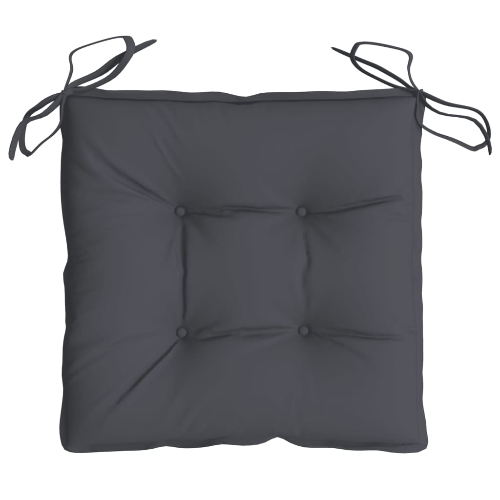 vidaXL Perne de scaun, 4 buc., antracit, 50x50x7 cm, textil oxford vidaXL Perne de scaun, 4 buc., antracit, 50x50x7 cm, textil oxford