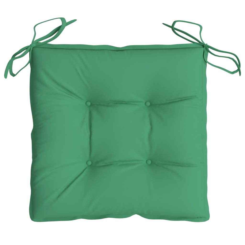 vidaXL Perne de scaun, 6 buc., verde, 50x50x7 cm, textil oxford vidaXL Perne de scaun, 6 buc., verde, 50x50x7 cm, textil oxford