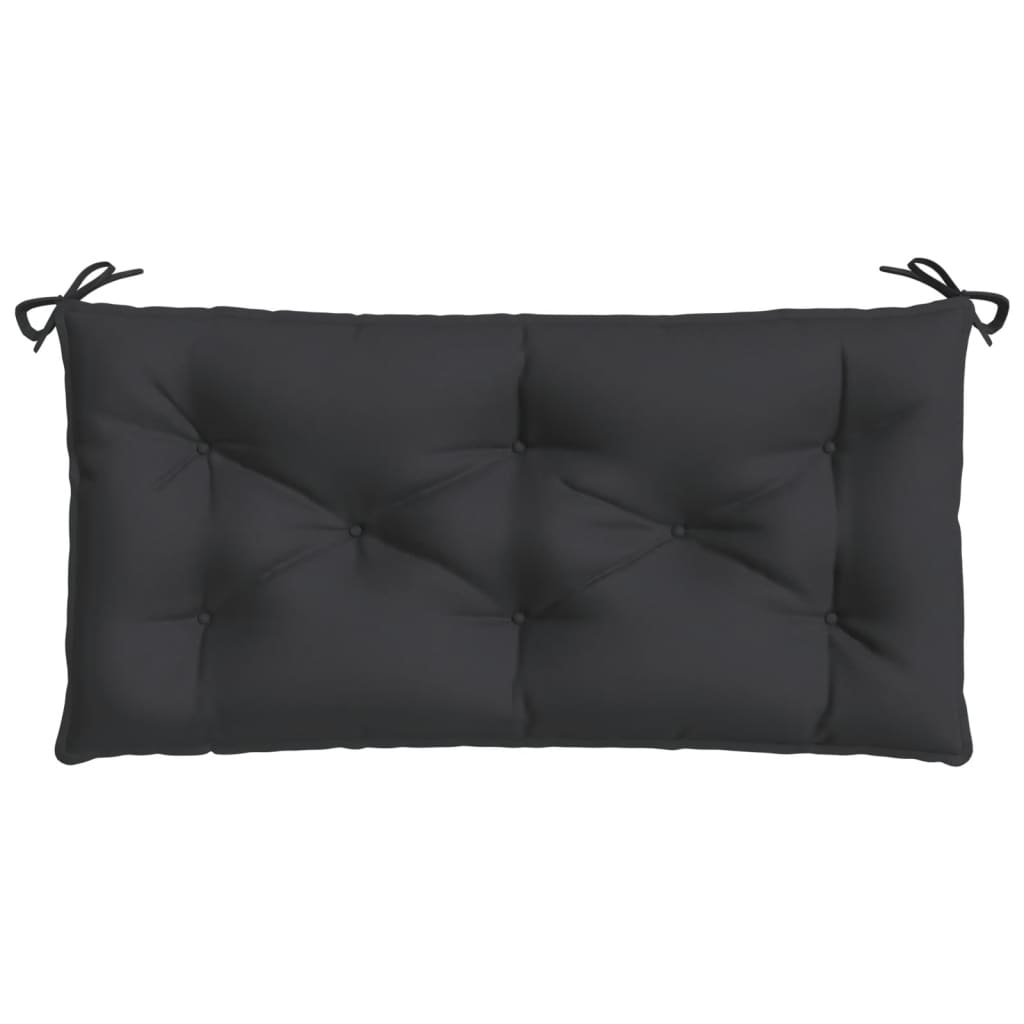 vidaXL Pernă bancă de grădină, negru, 100x50x7 cm, material oxford vidaXL Pernă bancă de grădină, negru, 100x50x7 cm, material oxford