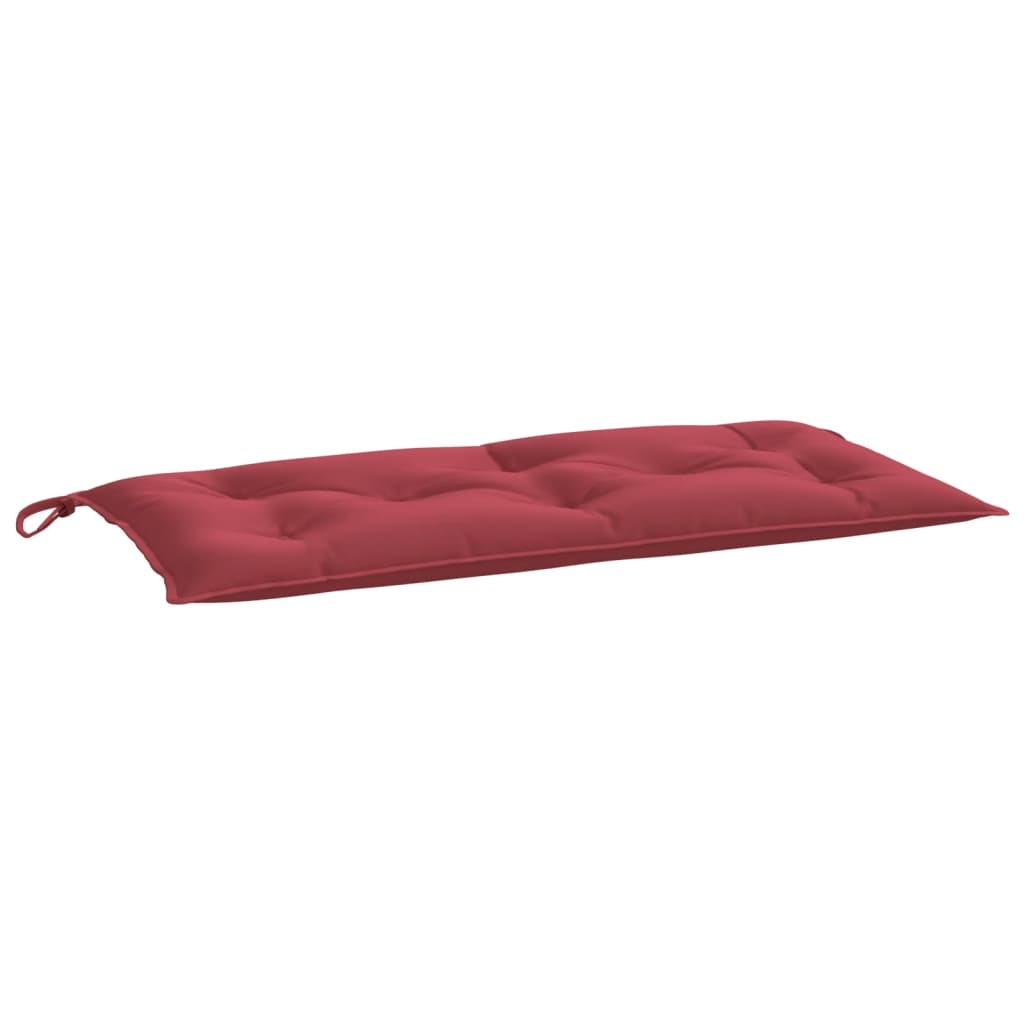 vidaXL Pernă bancă de grădină, roșu vin, 100x50x7 cm, material oxford vidaXL Pernă bancă de grădină, roșu vin, 100x50x7 cm, material oxford