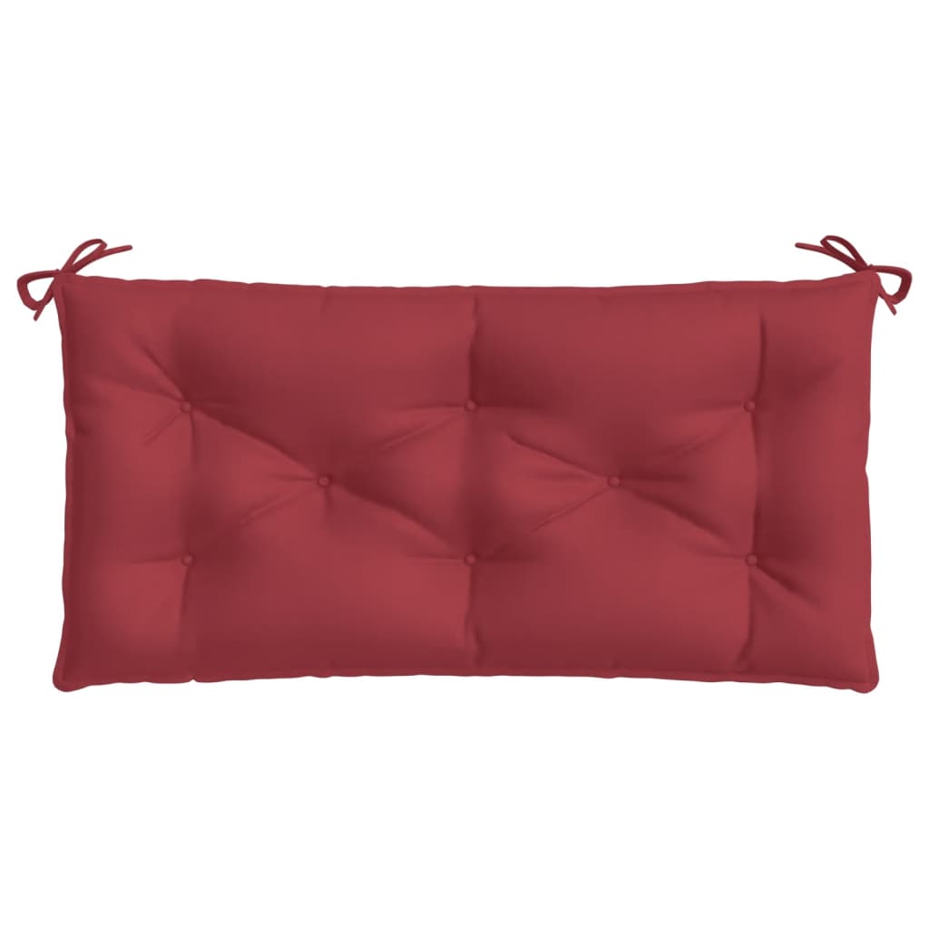 vidaXL Pernă bancă de grădină, roșu vin, 100x50x7 cm, material oxford vidaXL Pernă bancă de grădină, roșu vin, 100x50x7 cm, material oxford