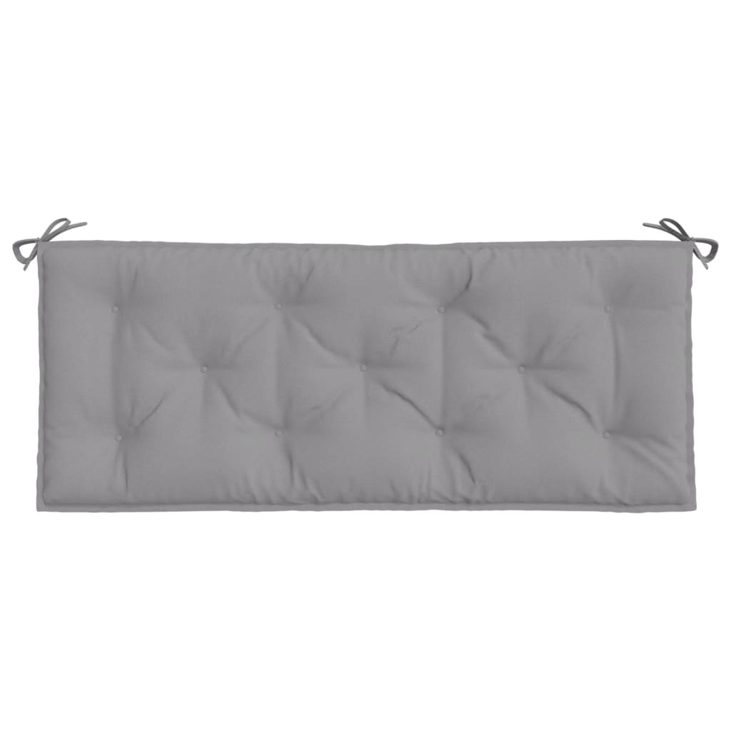 vidaXL Pernă de bancă de grădină, gri, 120x50x7 cm, material oxford vidaXL Pernă de bancă de grădină, gri, 120x50x7 cm, material oxford