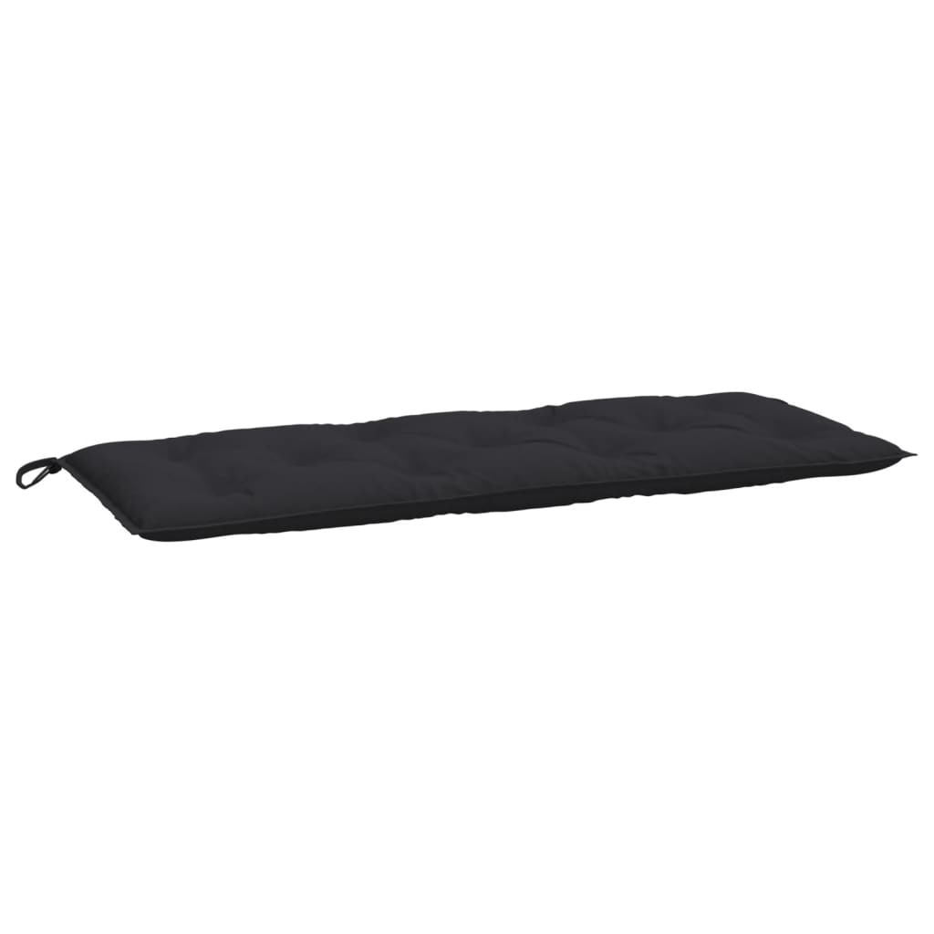 vidaXL Pernă bancă de grădină, negru, 120x50x7 cm, material oxford