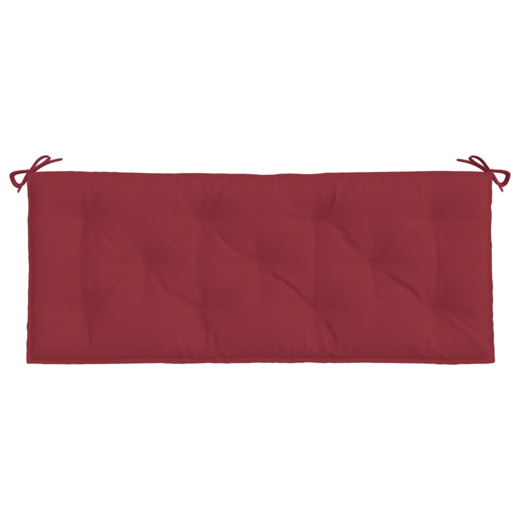 vidaXL Pernă bancă de grădină, roșu vin, 120x50x7 cm, textil oxford vidaXL Pernă bancă de grădină, roșu vin, 120x50x7 cm, textil oxford