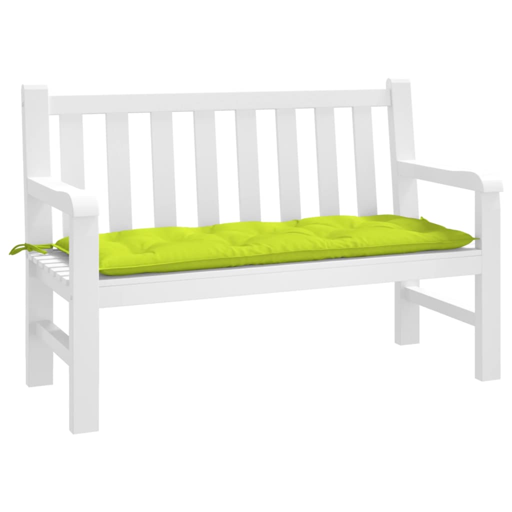 vidaXL Pernă bancă de grădină verde aprins, 120x50x7 cm, textil oxford vidaXL Pernă bancă de grădină verde aprins, 120x50x7 cm, textil oxford