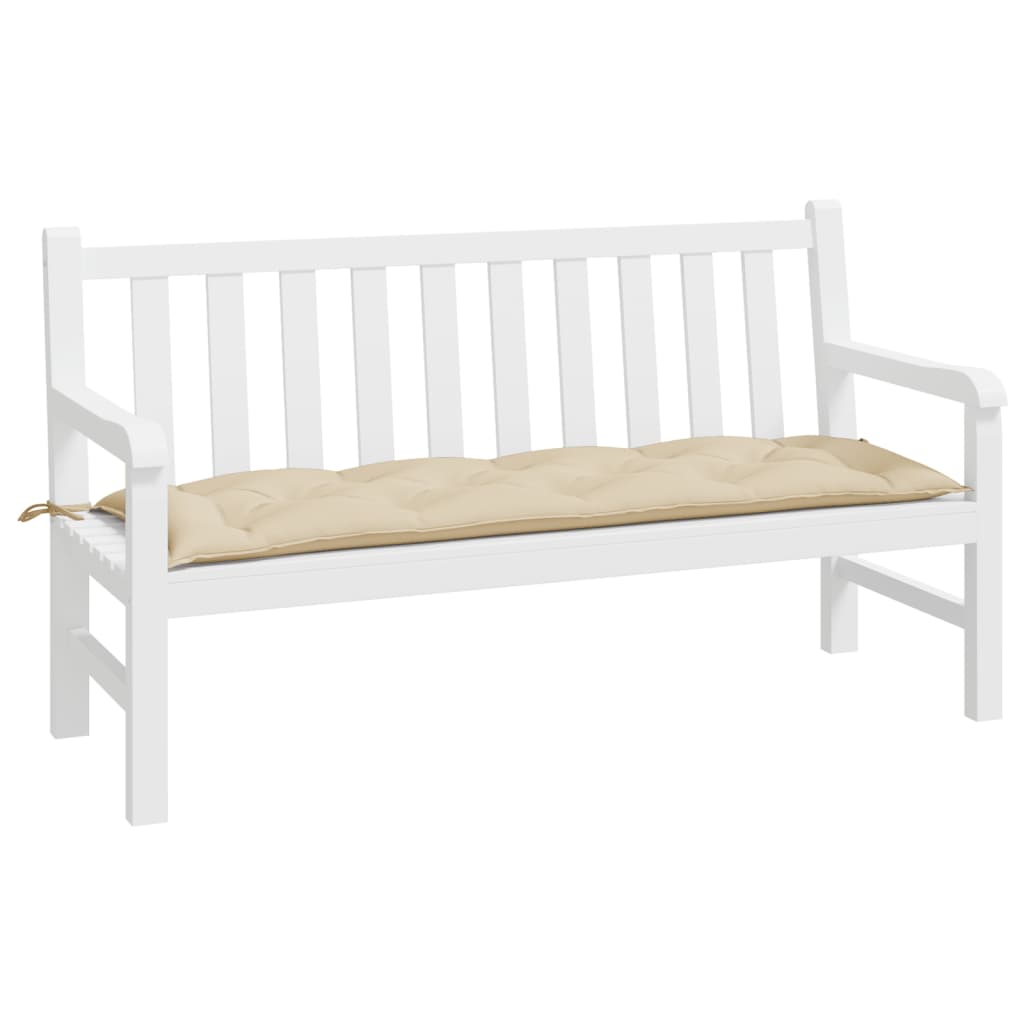 vidaXL Pernă bancă de grădină, bej, 150x50x7 cm, material oxford vidaXL Pernă bancă de grădină, bej, 150x50x7 cm, material oxford