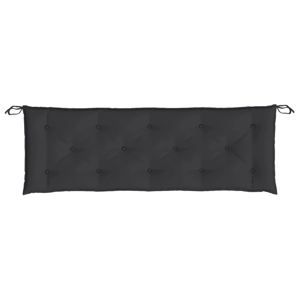 vidaXL Pernă bancă de grădină, negru, 150x50x7 cm, material oxford vidaXL Pernă bancă de grădină, negru, 150x50x7 cm, material oxford