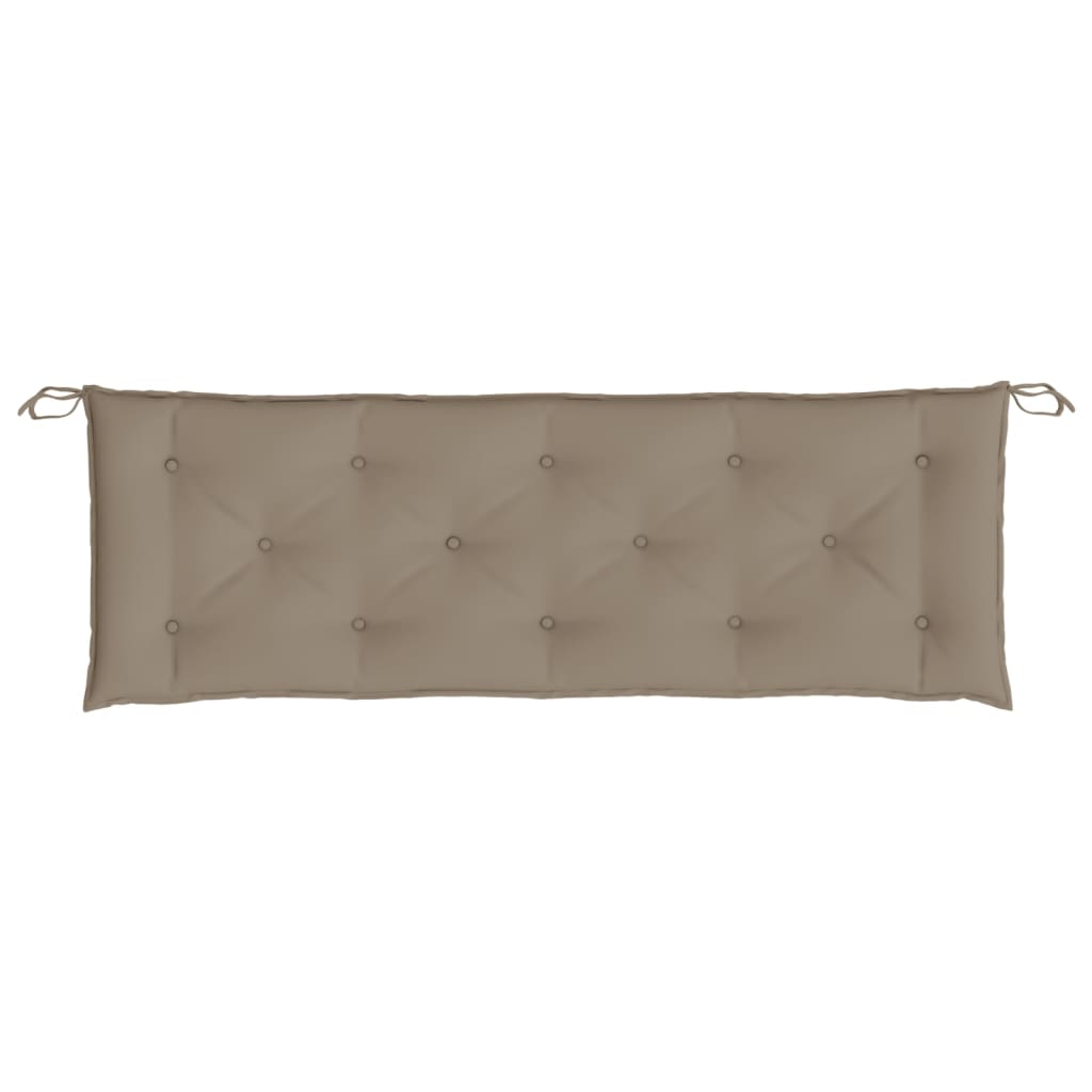 vidaXL Pernă bancă de grădină, gri taupe, 150x50x7 cm, material oxford vidaXL Pernă bancă de grădină, gri taupe, 150x50x7 cm, material oxford