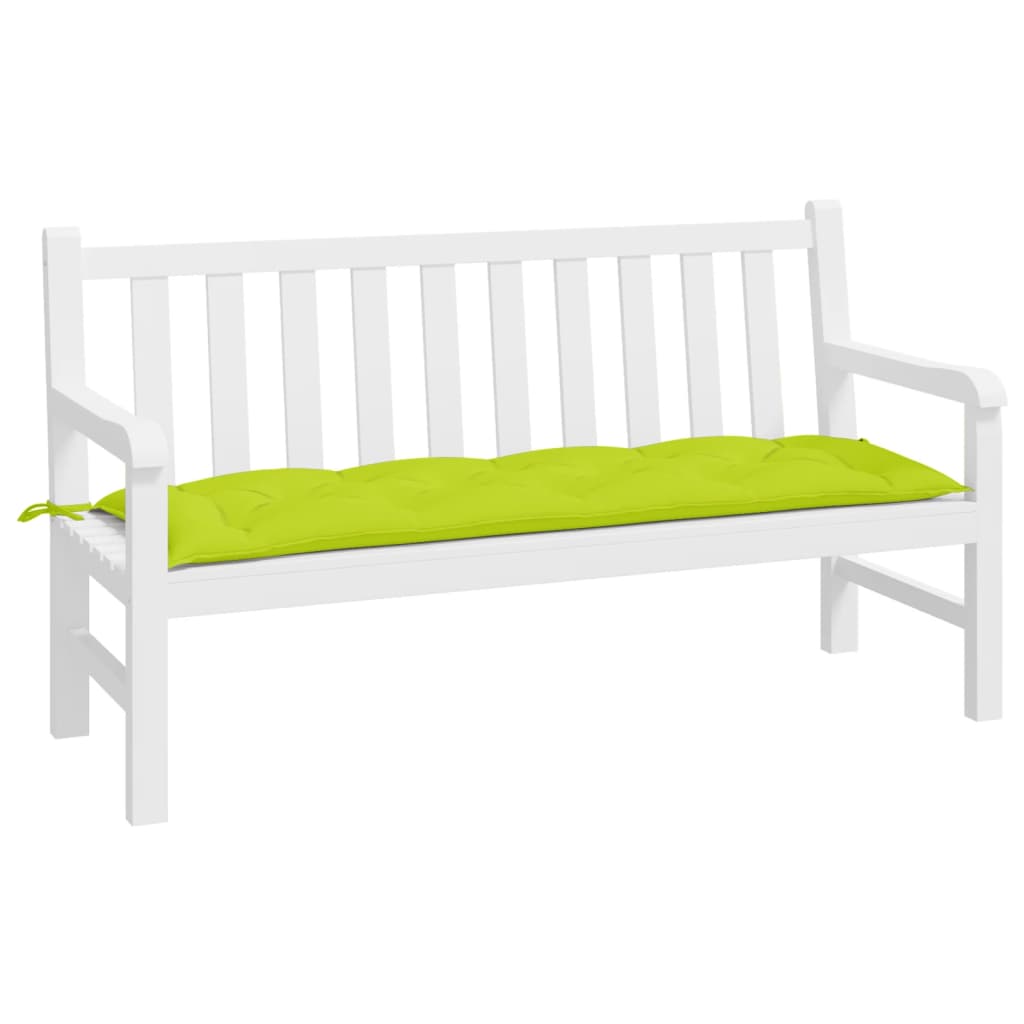 vidaXL Pernă de bancă, verde aprins, 150x50x7 cm, material oxford vidaXL Pernă de bancă, verde aprins, 150x50x7 cm, material oxford