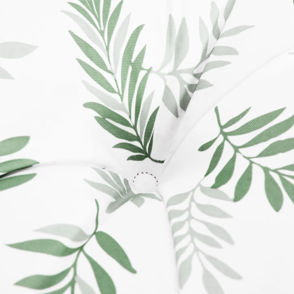vidaXL Pernă bancă de grădină model frunze, 150x50x7 cm, textil oxford vidaXL Pernă bancă de grădină model frunze, 150x50x7 cm, textil oxford
