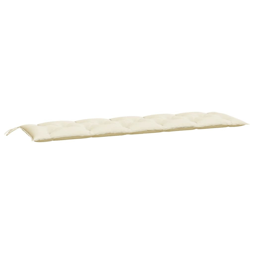 vidaXL Pernă bancă de grădină, crem, 180x50x7 cm, textil oxford vidaXL Pernă bancă de grădină, crem, 180x50x7 cm, textil oxford