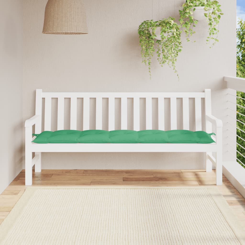 vidaXL Pernă bancă de grădină, verde, 180x50x7 cm, material oxford vidaXL Pernă bancă de grădină, verde, 180x50x7 cm, material oxford