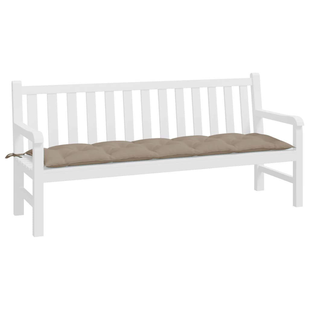 vidaXL Pernă bancă de grădină, taupe, 180x50x7 cm, material oxford vidaXL Pernă bancă de grădină, taupe, 180x50x7 cm, material oxford