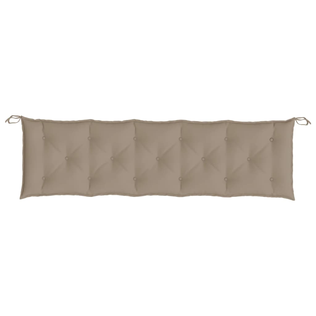 vidaXL Pernă bancă de grădină, taupe, 180x50x7 cm, material oxford vidaXL Pernă bancă de grădină, taupe, 180x50x7 cm, material oxford