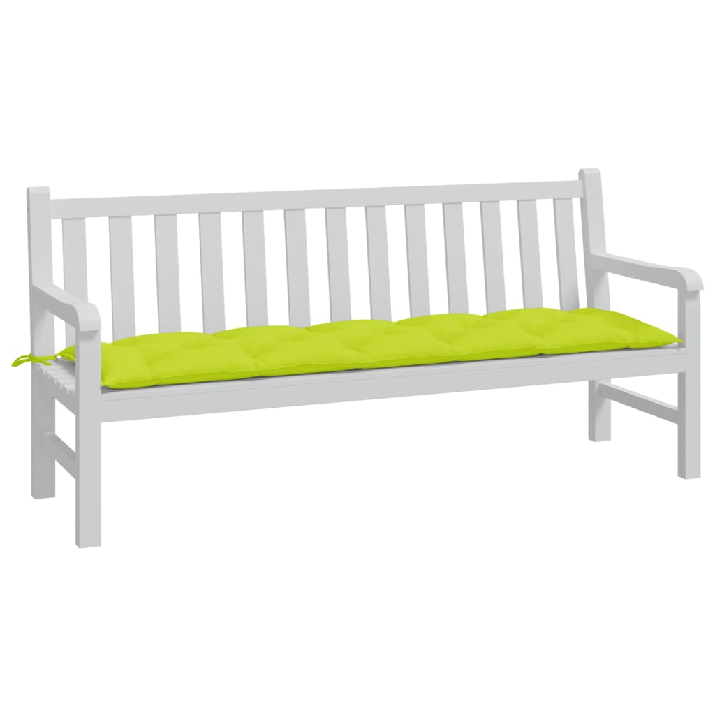 vidaXL Pernă bancă de grădină verde aprins 180x50x7 cm material oxford vidaXL Pernă bancă de grădină verde aprins 180x50x7 cm material oxford