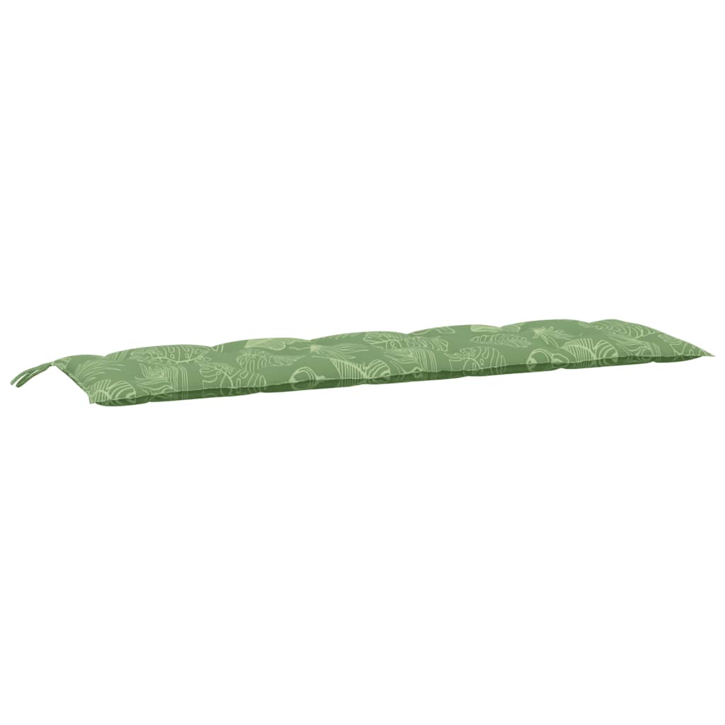 vidaXL Pernă bancă de grădină model frunze, 180x50x7 cm, textil oxford vidaXL Pernă bancă de grădină model frunze, 180x50x7 cm, textil oxford