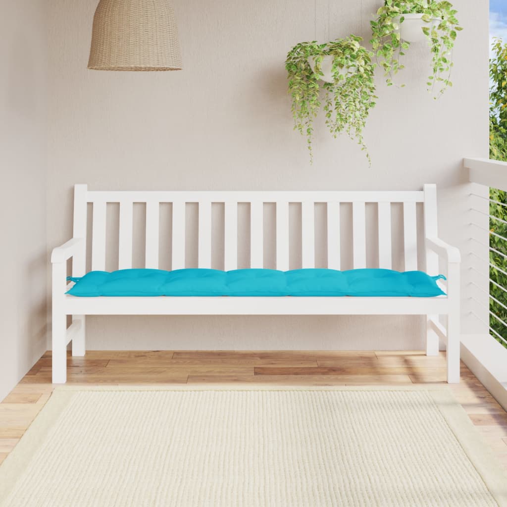 vidaXL Pernă bancă de grădină, turcoaz, 180x50x7 cm, material oxford vidaXL Pernă bancă de grădină, turcoaz, 180x50x7 cm, material oxford