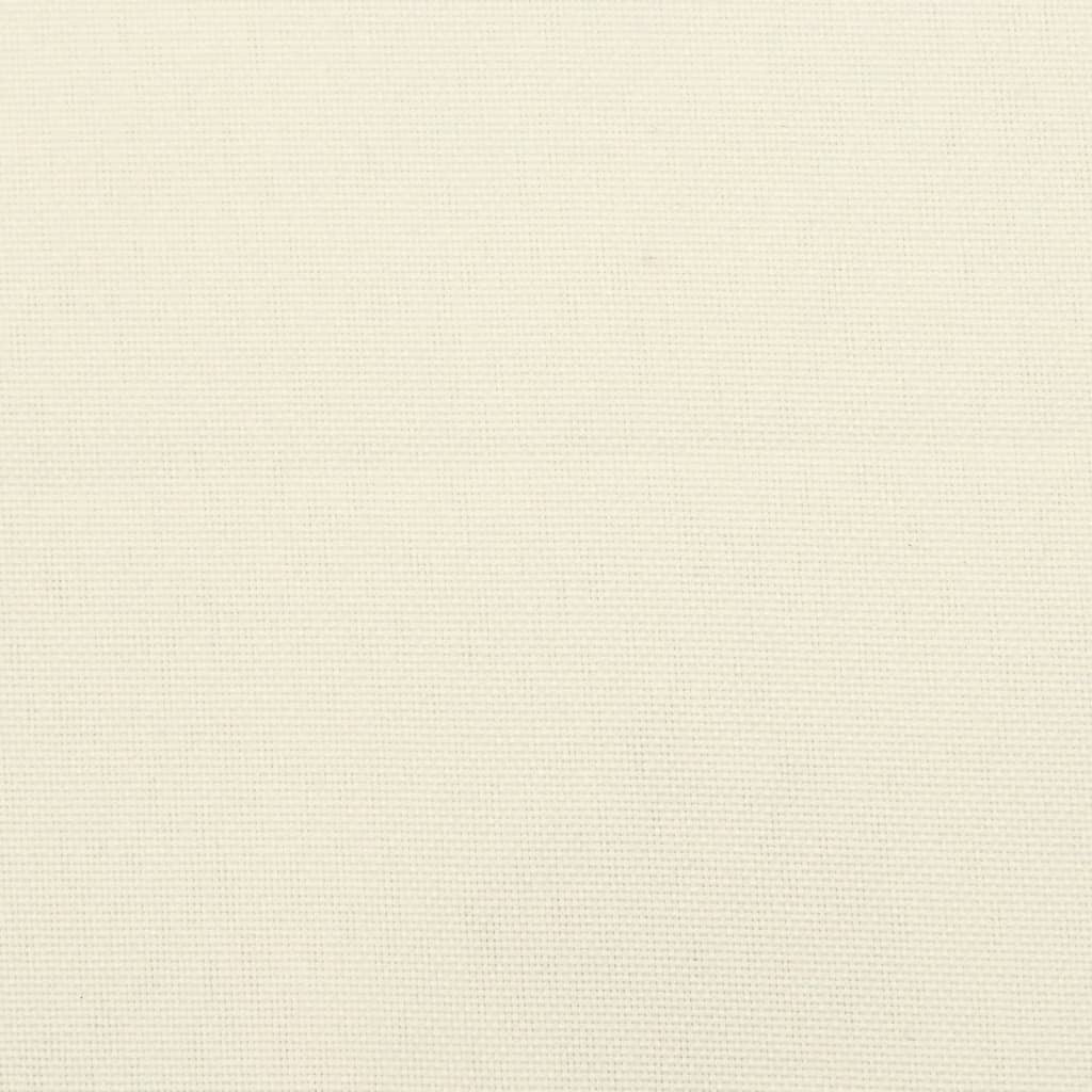 vidaXL Pernă de bancă de grădină, crem, 200x50x7 cm, textil oxford