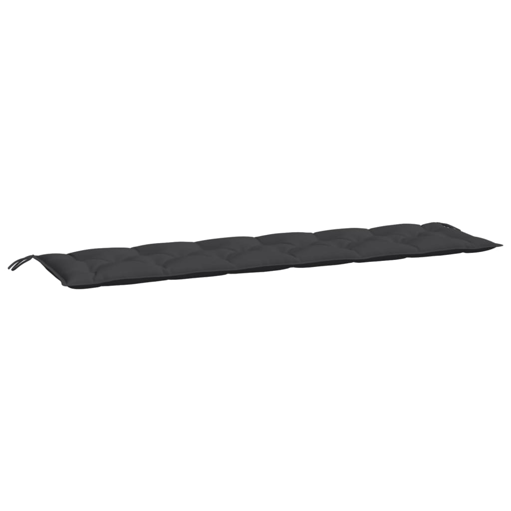 vidaXL Pernă bancă de grădină, negru, 200x50x7 cm, material oxford vidaXL Pernă bancă de grădină, negru, 200x50x7 cm, material oxford