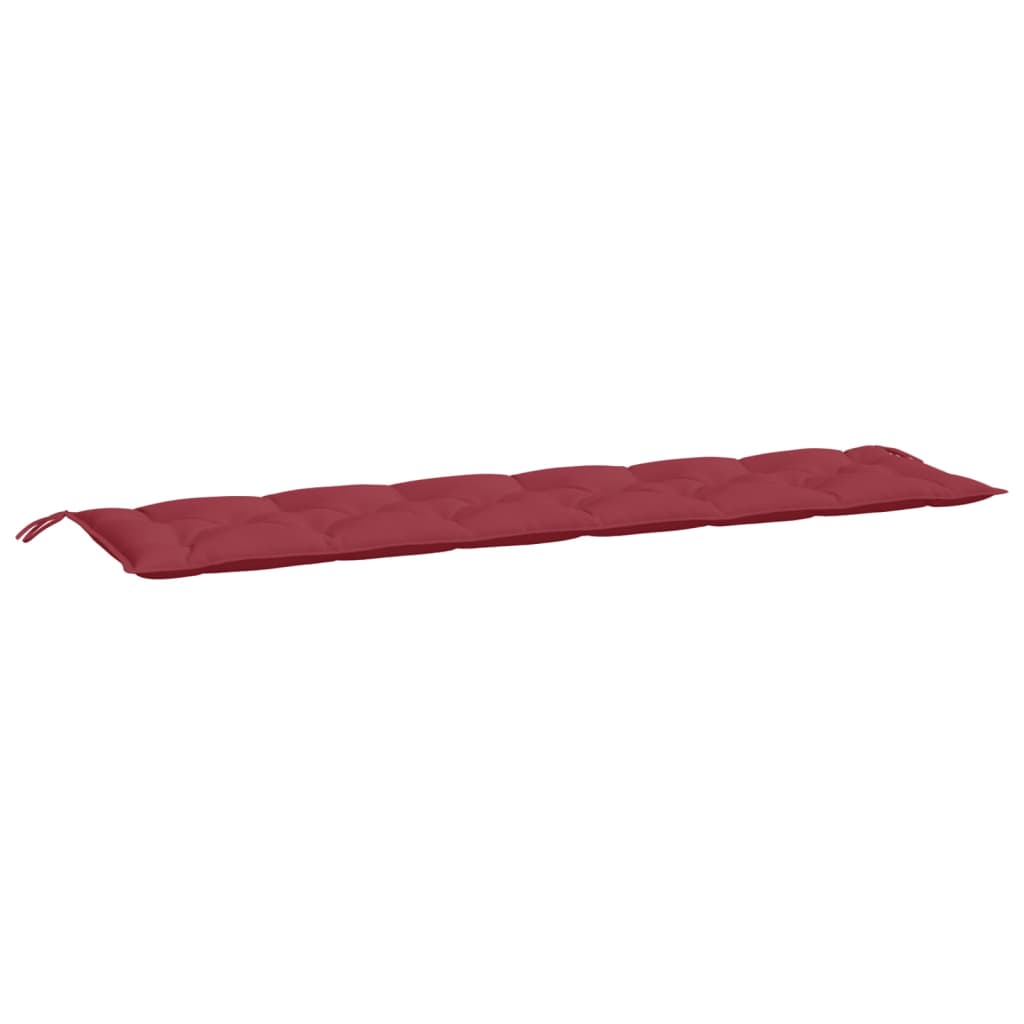 vidaXL Pernă bancă de grădină, roșu vin, 200x50x7 cm, textil oxford vidaXL Pernă bancă de grădină, roșu vin, 200x50x7 cm, textil oxford