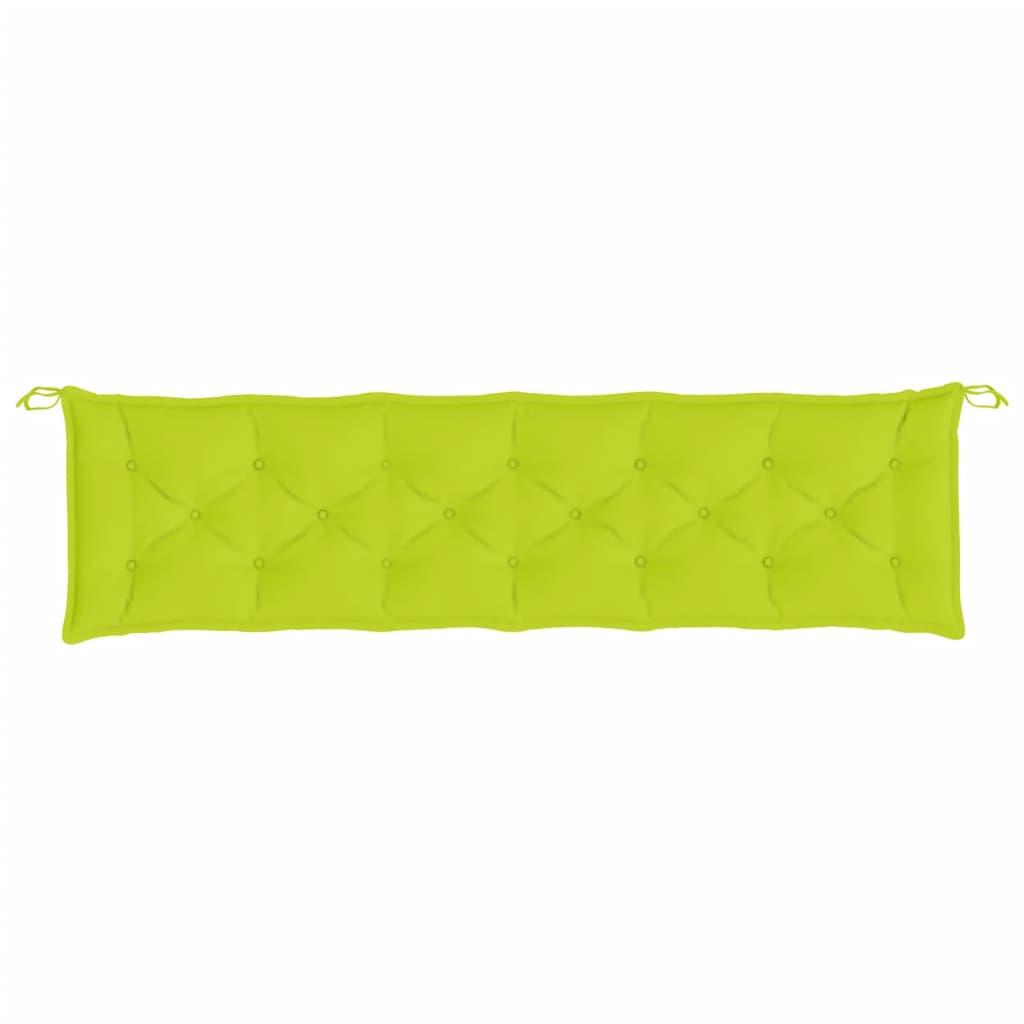 vidaXL Pernă bancă de grădină verde aprins 200x50x7 cm material oxford vidaXL Pernă bancă de grădină verde aprins 200x50x7 cm material oxford
