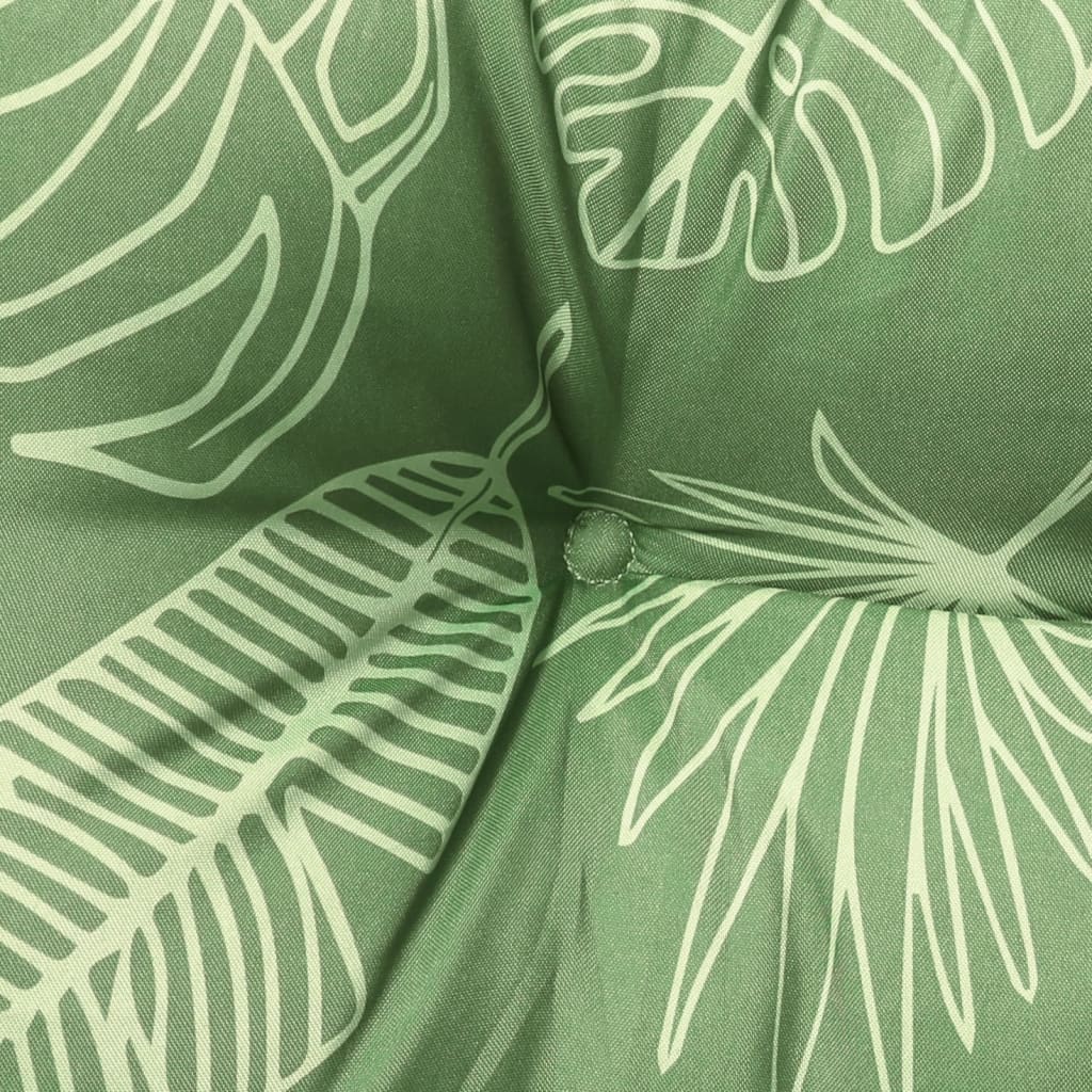 vidaXL Pernă bancă de grădină, model frunze, 200x50x7 cm, textil vidaXL Pernă bancă de grădină, model frunze, 200x50x7 cm, textil