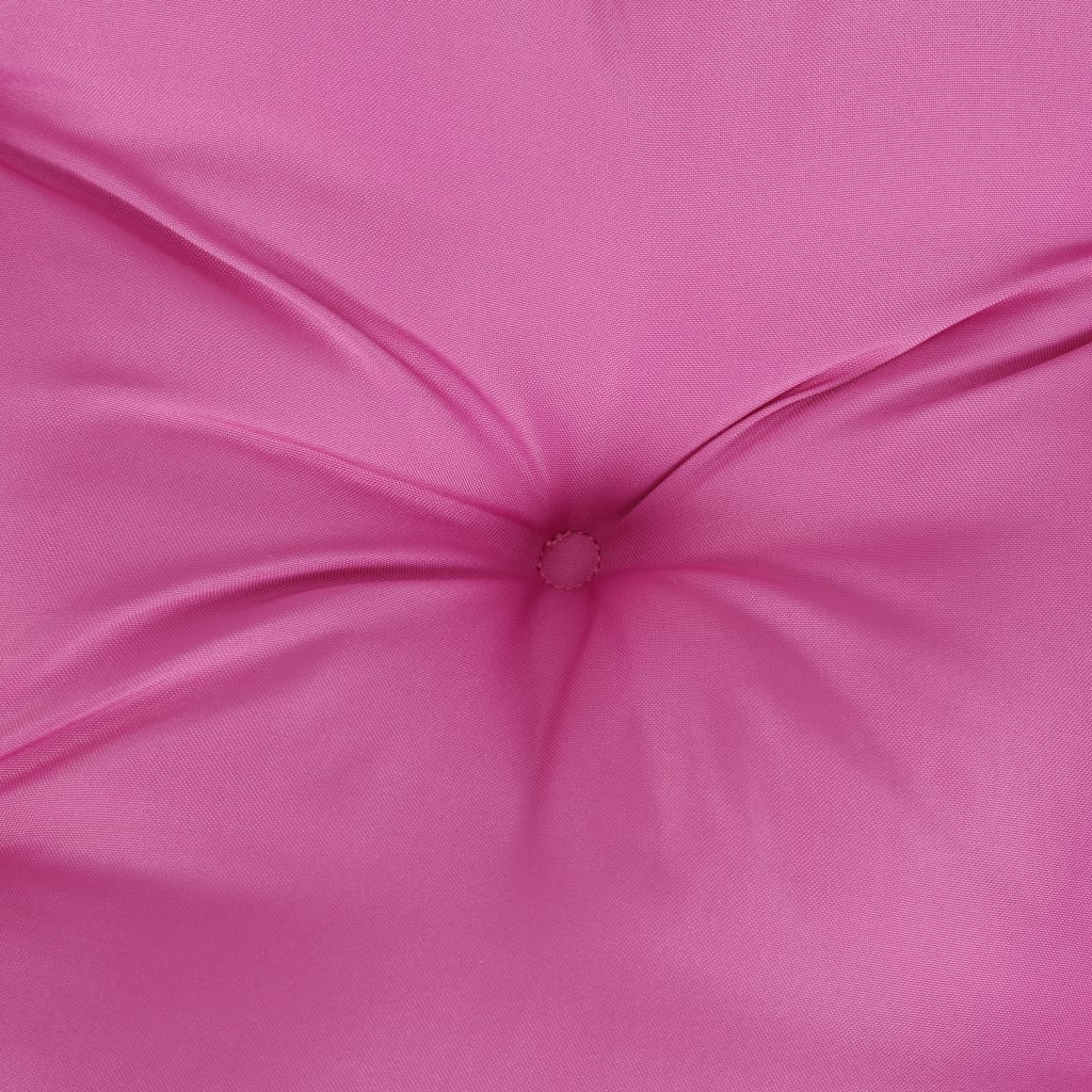 vidaXL Pernă pentru bancă de grădină, roz, 200x50x7 cm, textil