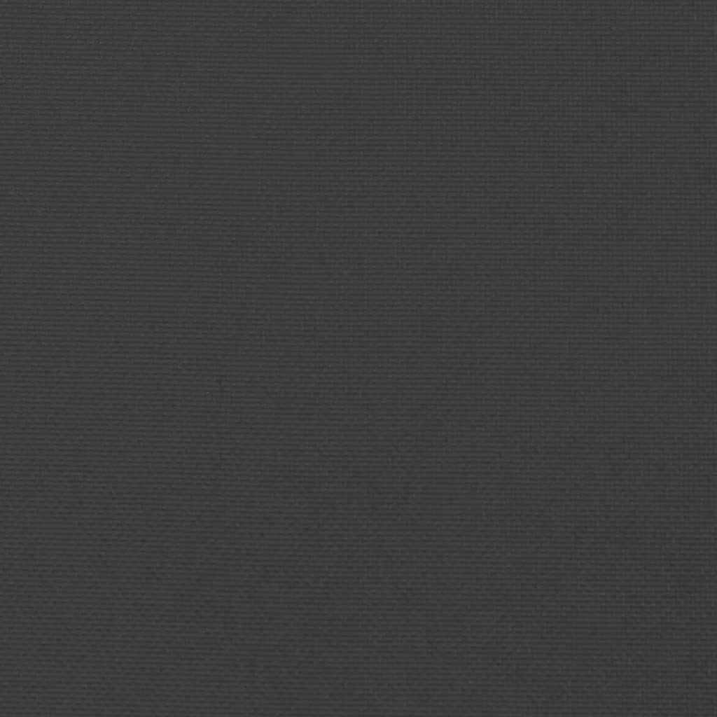 vidaXL Perne bancă de grădină 2buc.,negru, 120x50x7cm, țesătură oxford