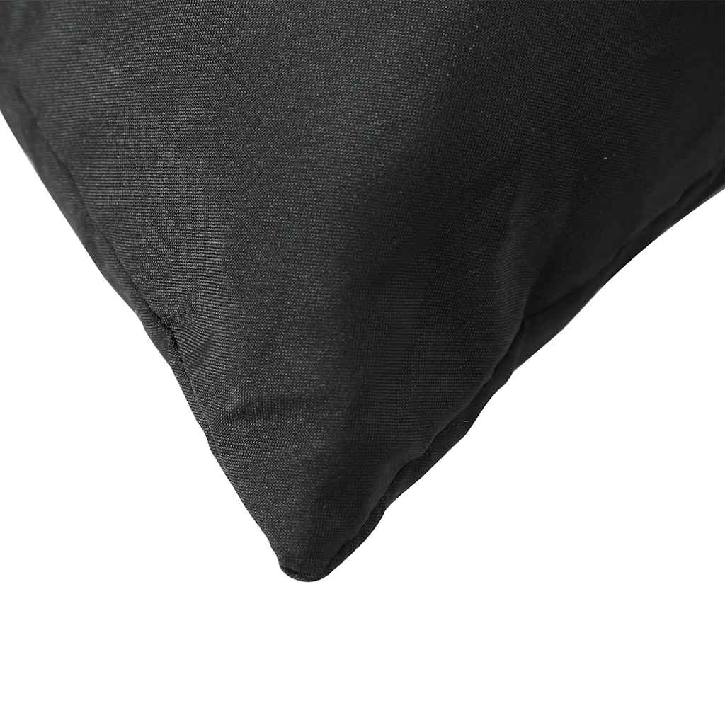 vidaXL Perne de canapea din paleți, 2 buc., negru, material textil