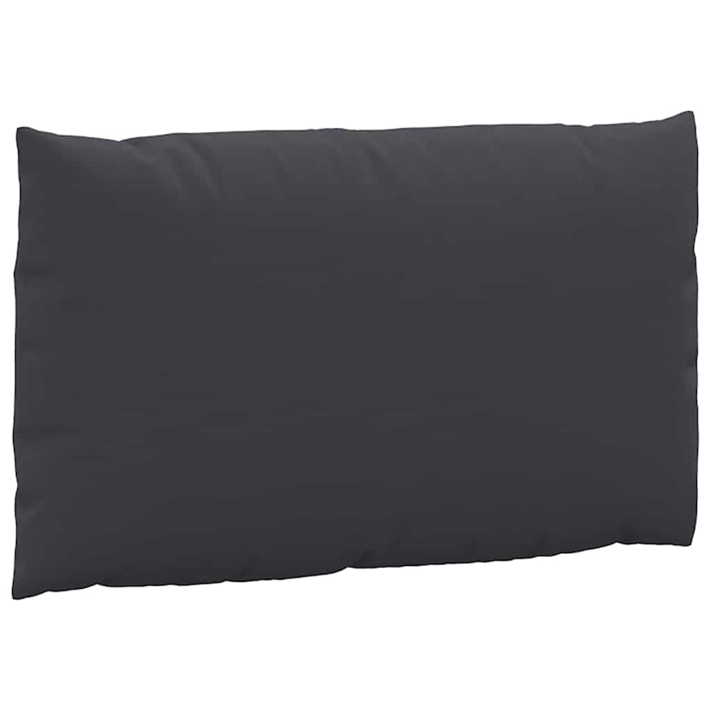 vidaXL Perne de canapea din paleți, 3 buc., negru, material textil vidaXL Perne de canapea din paleți, 3 buc., negru, material textil