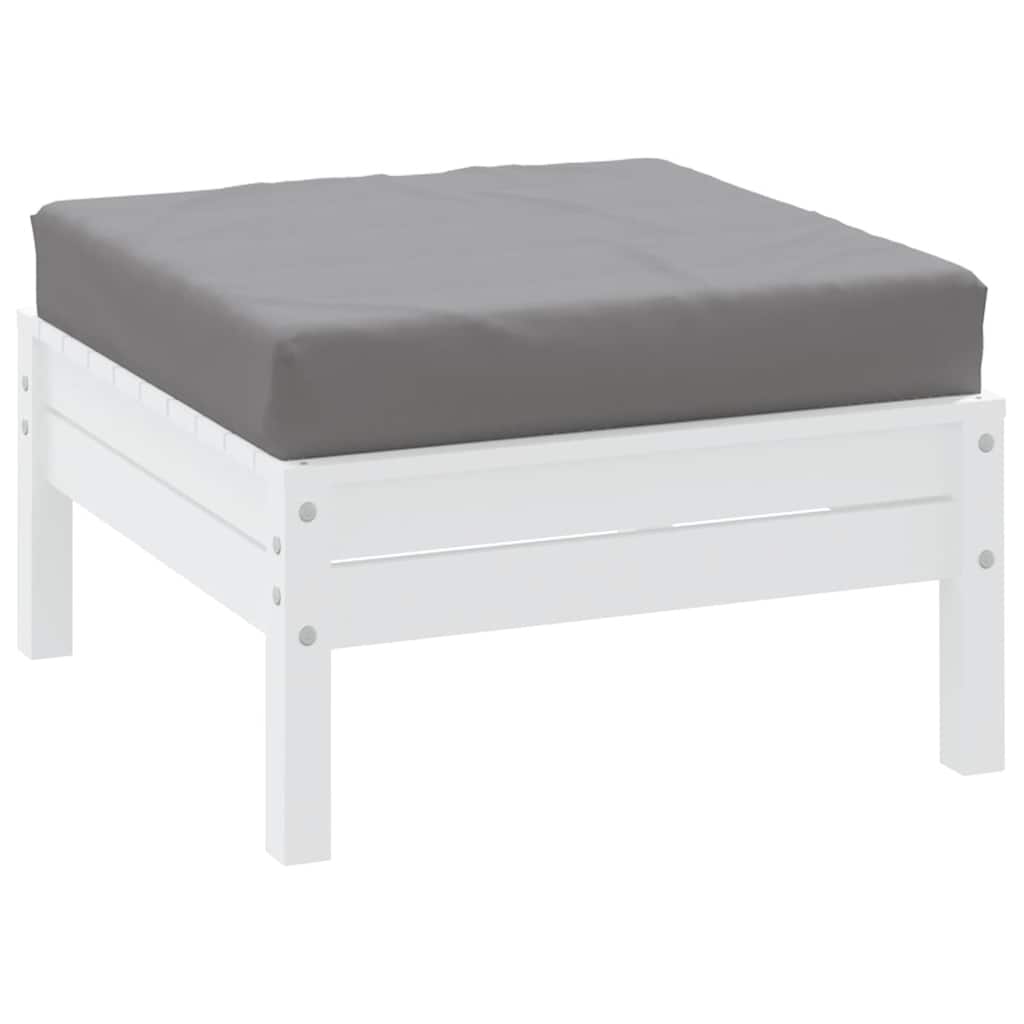 vidaXL Pernă pentru paleți, gri, 60x60x9,5 cm, țesătură Oxford