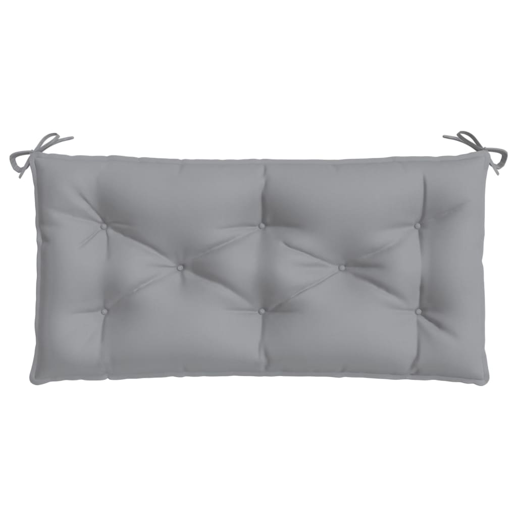 vidaXL Pernă pentru bancă de grădină gri, 110x50x7 cm, material oxford