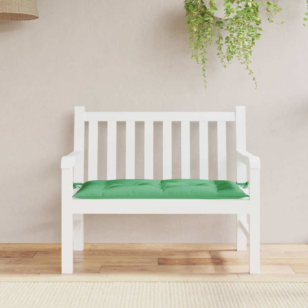 vidaXL Pernă bancă de grădină, verde, 110x50x7 cm, material oxford vidaXL Pernă bancă de grădină, verde, 110x50x7 cm, material oxford