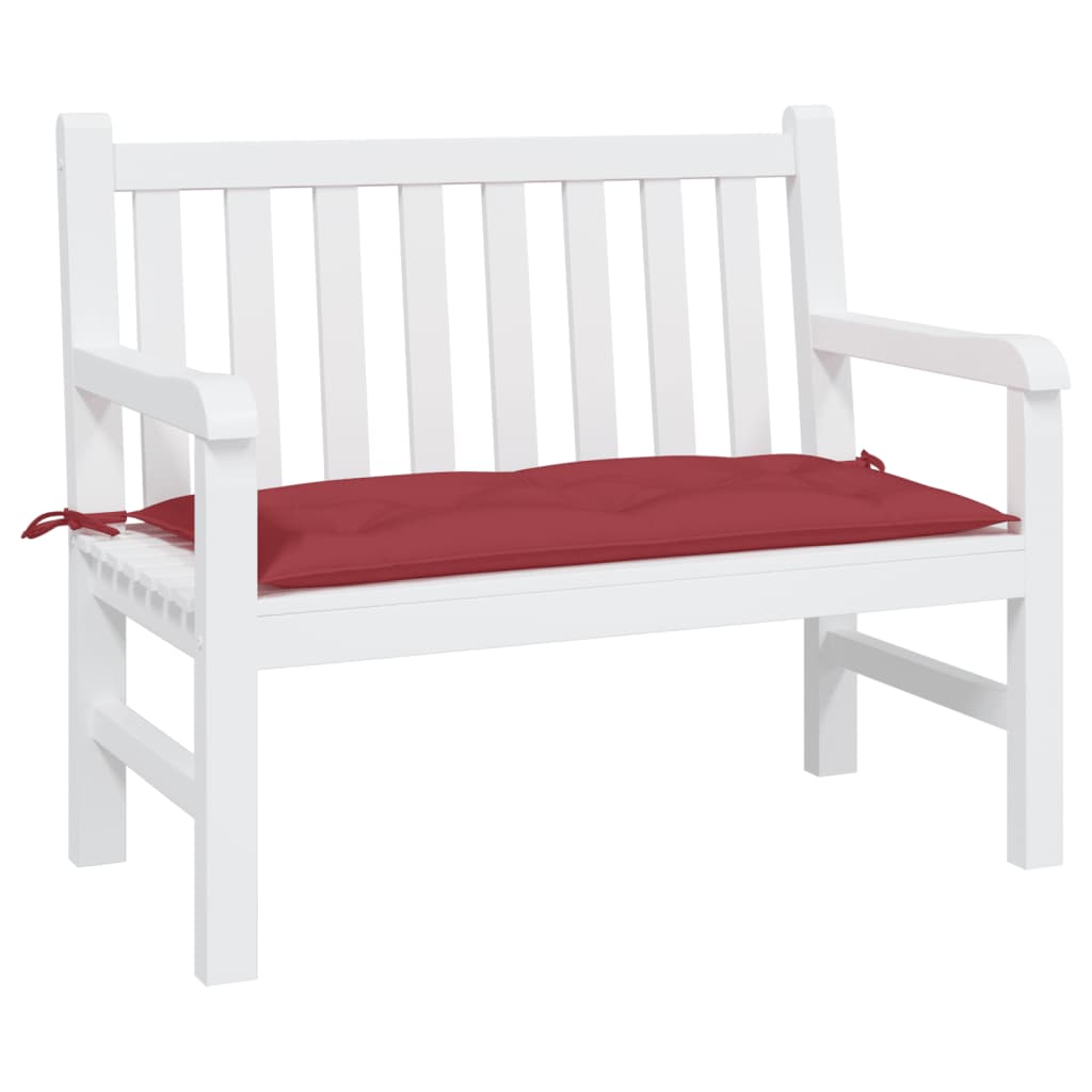 vidaXL Pernă bancă de grădină, roșu vin, 110x50x7 cm, material oxford vidaXL Pernă bancă de grădină, roșu vin, 110x50x7 cm, material oxford