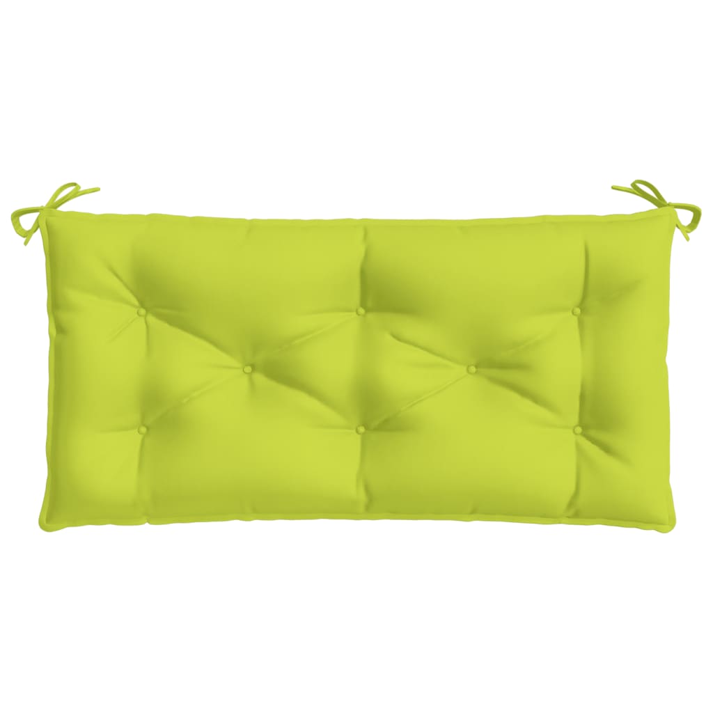 vidaXL Pernă bancă de grădină verde aprins 110x50x7 cm material oxford